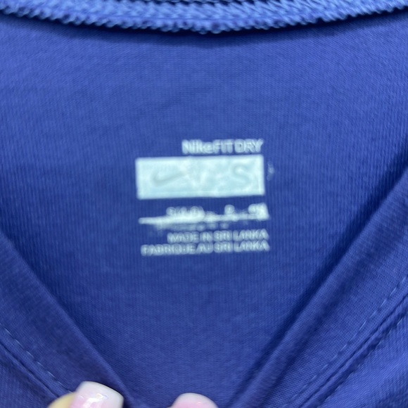 NIKE PERFORMANCE LONG SLEEVE TEE SHIRT Base Layer-Layer Purple Small - Picture 5 of 6